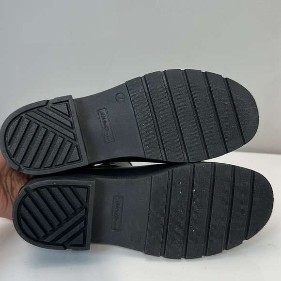 Eddie Bauer Hailey Waterproof Black Rain Boots Size 7 Chelsea Boot - Picture 9 of 15